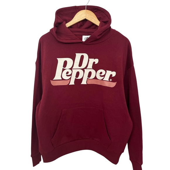 Dr. Pepper Double-Sided Graphic Hoodie Sweatshirt Women’s Small - Picture 2 of 10